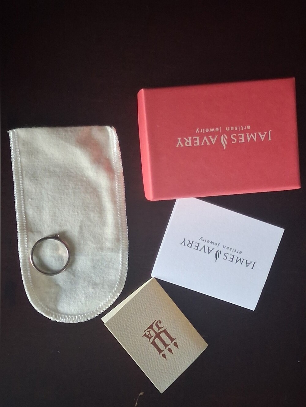 James Avery Dangle Ring (No Charm)
